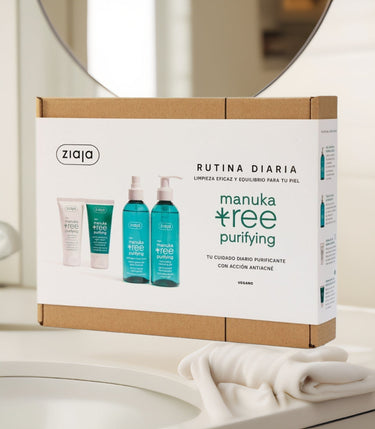 Ziaja Set Manuka Tree especial para Tendencia al Acné Limpia y brilla