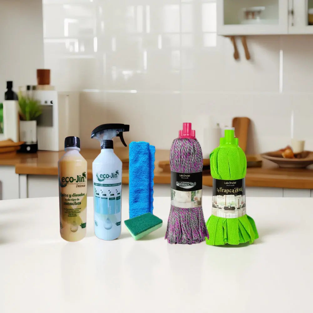 PACK DE LIMPIEZA 6 LIMPIADOR ECOJIN