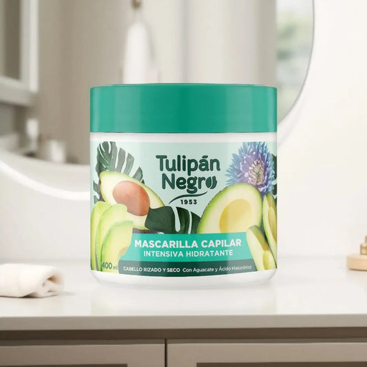 Tulipan Negro Mascarilla Capilar Intensiva Hidratante Limpia y brilla