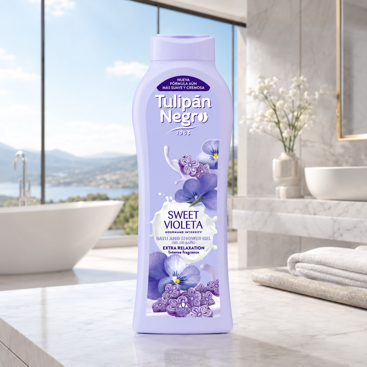 Tulipan Negro Sweet Violeta – Relajación en cada gota Limpia y brilla