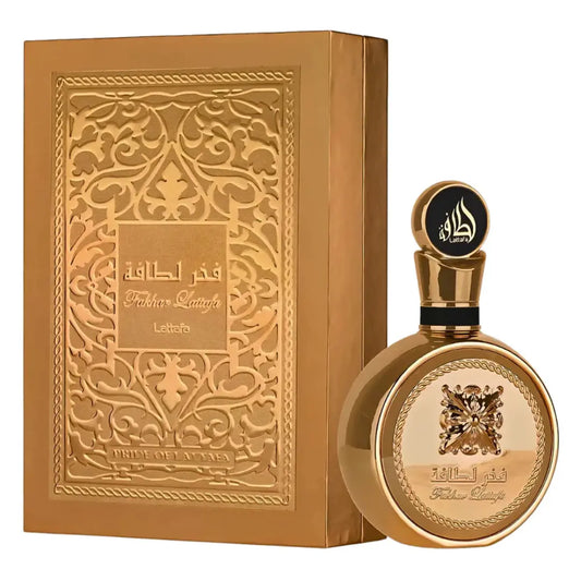 Lattafa Fakhar Gold Extrait – Eau de Parfum Unisex (100 ml) Limpia y brilla