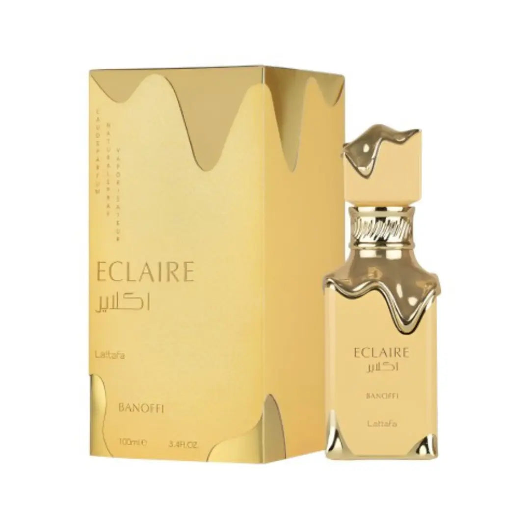 Lattafa – Éclaire Banoffi Eau de Parfum (100 ml) Limpia y brilla