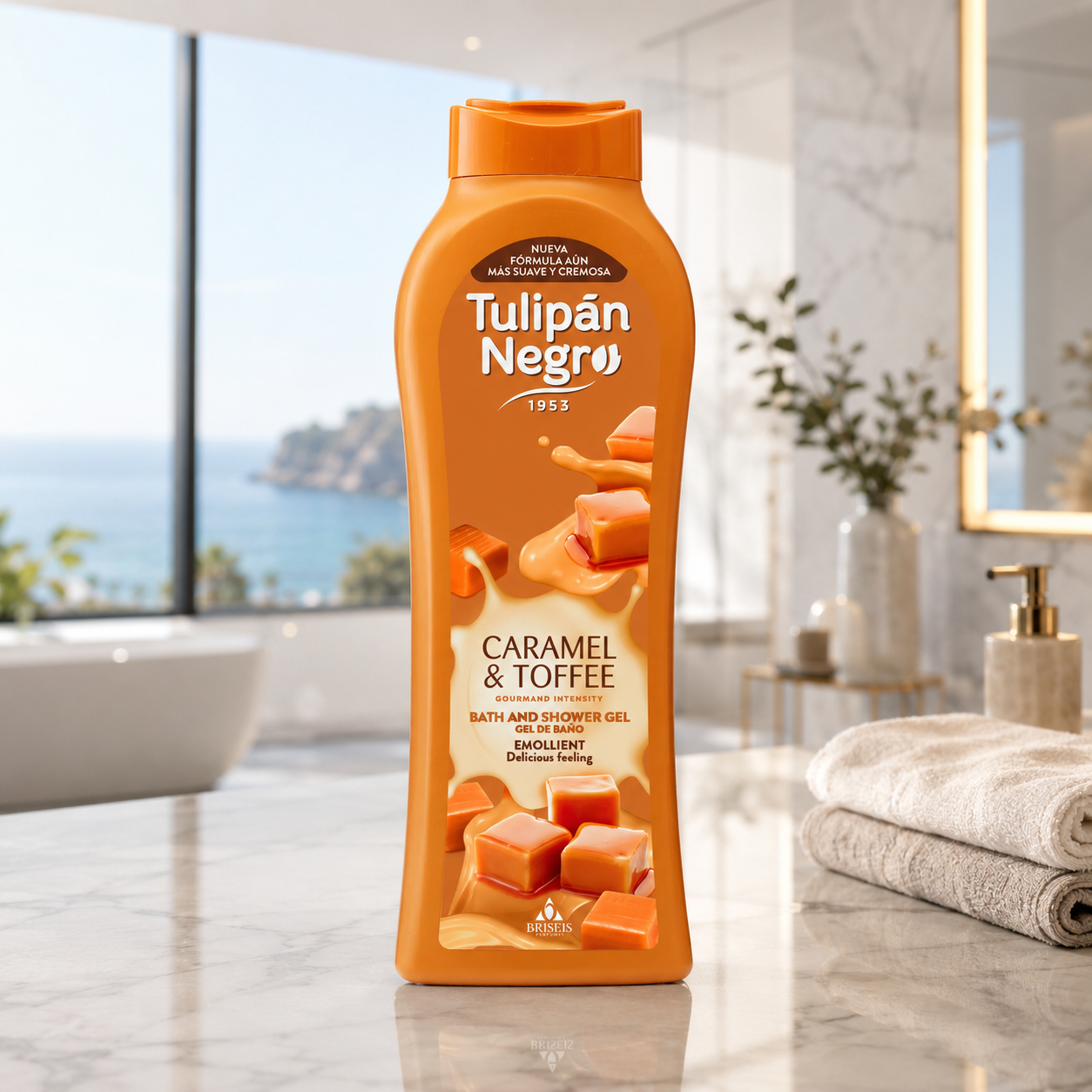 Tulipán Negro – Gel de Baño Caramel & Toffee (650 ml) Limpia y brilla