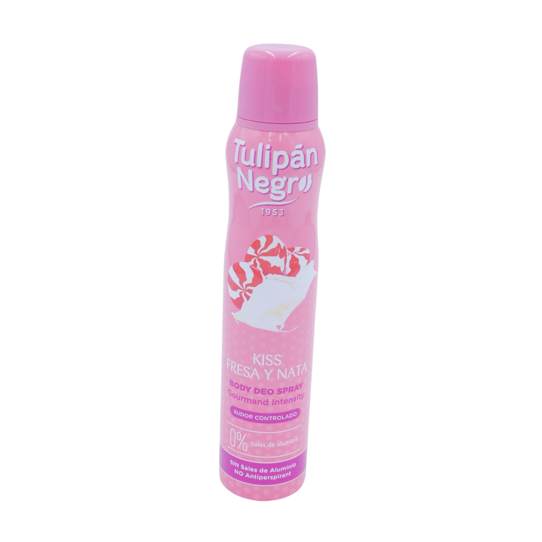 TULIPAN NEGRO Kiss Fresa y Nata Desodorante 200 ml