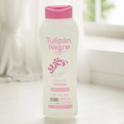 TULIPÁN NEGRO Agua de Colonia de Fresa y Nata 800ml limpiaybrilla.es
